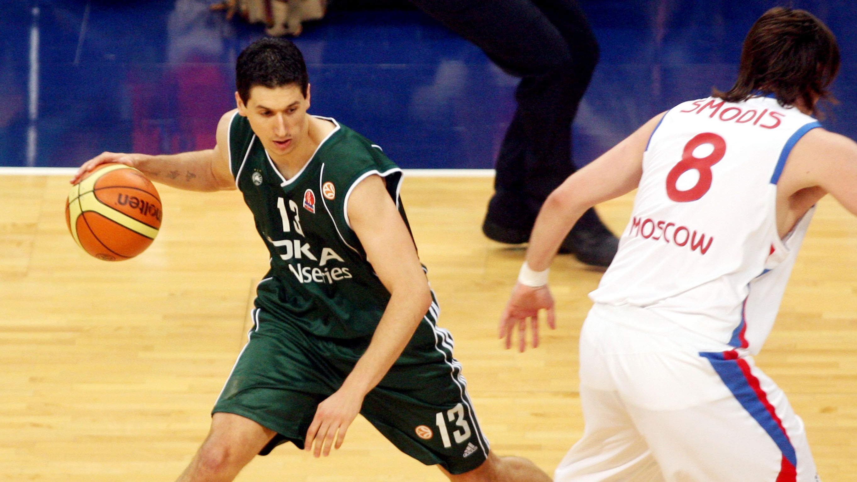 ATENE 06 MAGGIO 2007BASKET EUROLEGAFINAL FOURPANATHINAIKOS ATENE - CSKA MOSCANELLA FOTO DIAMANTIDISFOTO CIAMILLO-CASTORIA